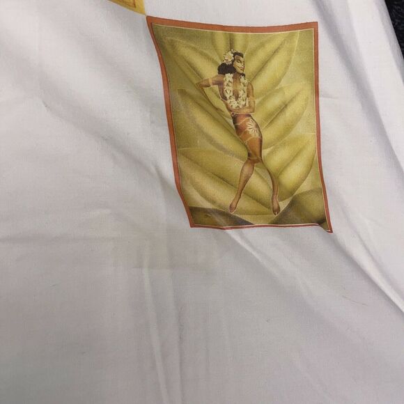 RARE - MECCALOHA RESORTS Aloha Naked Lady SPF 13 MECCA India Shirt Sz LARGE L - Picture 4 of 9